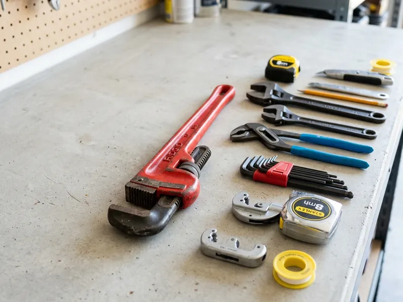 Professional plumbers in Joslin, IL equipped with top-tier tools for residential and commercial plumbing services.